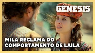 NOVELA GÊNESIS: Mila reclama do tratamento de Ayla à Maresca