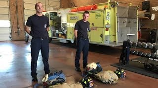 New Turlock firefighters 'smoke' race to get in turnout gear