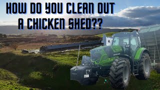 HOW DO YOU CLEAN OUT A 32,000 BIRD HEN HOUSE!?