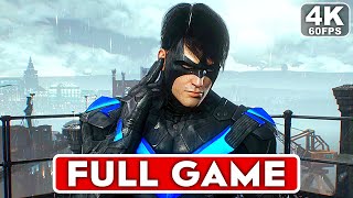 BATMAN ARKHAM KNIGHT Nightwing GCPD Lockdown Gameplay Walkthrough FULL GAME [4K 60FPS PC]