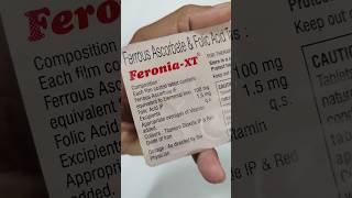 Feronia XT Tablet Price Per Sheet | Iron Tablet for Pregnancy Women | Zuventus Healthcare Limited