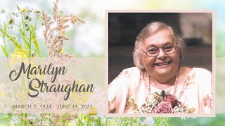 Marilyn Straughan - Memorial Service