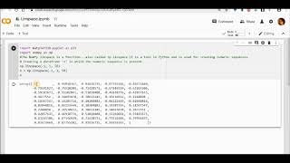 Python-Line Chart using Numpy