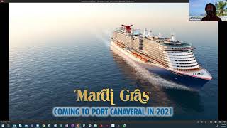 Carnival Cruise Lines  - All Aboard Travel's 2021 Cruise & Travel Expo - Home Edition