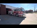 federal q siren on a fire truck at mogadore ohio with @therailcat9790