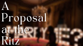A Proposal at the Ritz by The One Romance