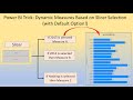 Power BI Trick: Dynamic Measures Based on Slicer Selection (with Default Option!)