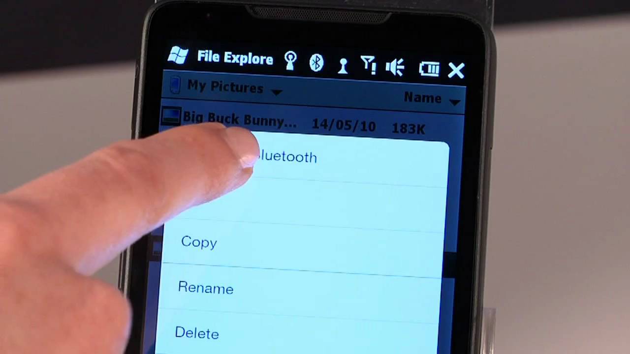 How To Transfer Files Using Bluetooth - YouTube