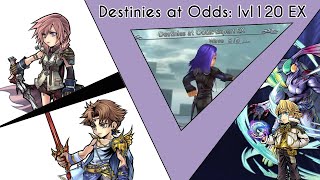 (DFFOO GL) Destinies at Odds lvl120 EX - duo Lightning and Bartz