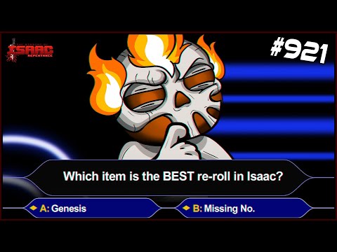 Which item is the BEST re-roll in Isaac?? – The Binding Of Isaac: Repentance Ep. 921