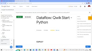 Dataflow: Qwik Start - Python || Lab Solution || Step By Step Tutorial || GDSC 2023