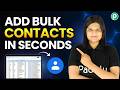 Automatically Add Bulk Leads to Google Contacts in Seconds (No Coding)