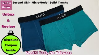 ALMO Second Skin MicroModal Solid Trunks | Unboxing \u0026 Review