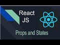React Js Tutorials for Beginners - React  State And Props