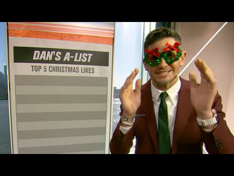 Dan Orlovsky A-List of all the things he likes about Christmas First Take