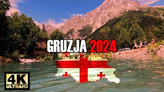 Gruzja 2024 - Mestia , Ushguli czyli Kaukaz, Morze Czarne w Batumi