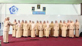 Lomba Paduan Suara - Dharma Wanita Persatuan Sub Unsur SMPN 8 Kediri