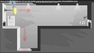 Portal: The Flash Version level 7 glitch