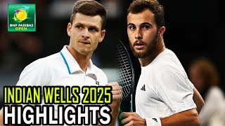 Hubert Hurkacz vs Hugo Gaston Round 2 Highlights | Indian Wells 2025