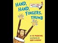 Hand Hand Fingers Thumb Read aloud Childrens Storytime Al Perkins Bedtime Story