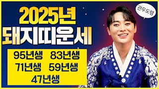 (관우도령)⭐️2025년 대박나라 돼지띠운세⭐️띠별운세 용한점집 유명한점집 신점