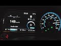 Nissan Leaf |  Acceleration test 0-100kmh ( 0-60mph ) | Review part 6/8