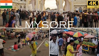 MYSORE l India🇮🇳 l City of Palaces l One of the Cleanest Cities in India (4K HDR)