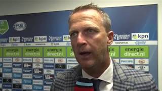Reactie Van den Brom na PSV - AZ