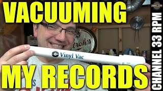 Cleaning records with a vacuum | Vinyl Vac demo and review