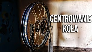 Centrowanie koła (motocykla,motoroweru)/o co w tym chodzi/ jak to robić/ technika naciągania szprych