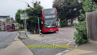 RDS EP 5. FRV. London Bus Route 5. Romford Market - Canning Town. YW17JVH. EH154. E400 MMC Hybrid.