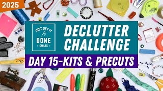 🧹🗑🧽 Day 15-Kits and Precuts - 2025 Declutter Challenge