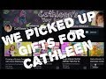 Picking up gifts for Cathleen's Toy Reviews | Myhouse TV