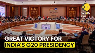 G20 Summit 2023: PM Modi says leaders’ declaration adopted l WION ORIGINALS
