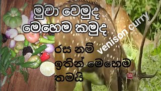 මස් රසට මස් කමුද...කටට කෙල උනනවා.lets cook amouthful of bananas....