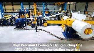 BOLLINA High Precision Leveling and Flying Shear CTL line for sensitive materials