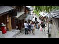 秋の京都　八坂から三年坂を上って清水坂へ 京都の風景　2011年10月2日