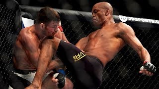 Anderson Silva vs Michael Bisping (FIGHT HIGHLIGHTS)