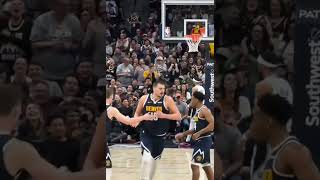 Nikola Jokic Mvp power dunk against Orlando Magic. Jokic zakucavanje