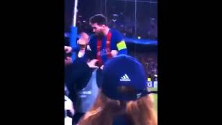 Messi celebration on 6-1 PSG2l#messi #lionel messi  #edit #football #celebration #psg#barcelona