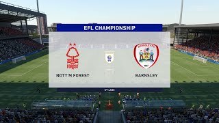 FIFA 22 | Nottingham Forest vs Barnsley - EFL Championship | Gameplay