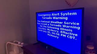 Eas Tornado Warning On Weather Radio And TV 7/5/22