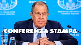 Conferenza stampa Lavrov