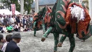 黄金獅子（桐生秋葉神社）