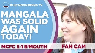 MANGALA WAS GREAT AGAIN TODAY! | Manchester City 5-1 Bournemouth | FAN CAM
