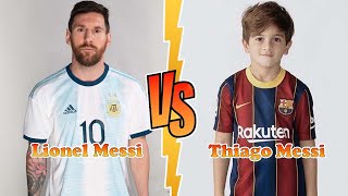 Lionel Messi Vs Thiago Messi (Messi's Son) VS Transformation ★ From Baby To 2022