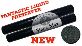 Fantastic new coin preserver Shine Max, clean & easy. Roman details pop.