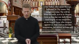 Fr. Mark Baron, MIC, offers prayers on the death of Pope Francis
