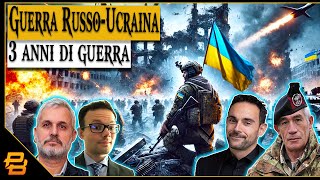 Live #416 ⁍ Guerra Russo-Ucraina - 3 anni di Guerra - con: Capitini,  Lanzara, Poletti, Maddaluno -