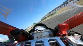 Ducati Panigale V4 onboard Vallelunga 1:49,3